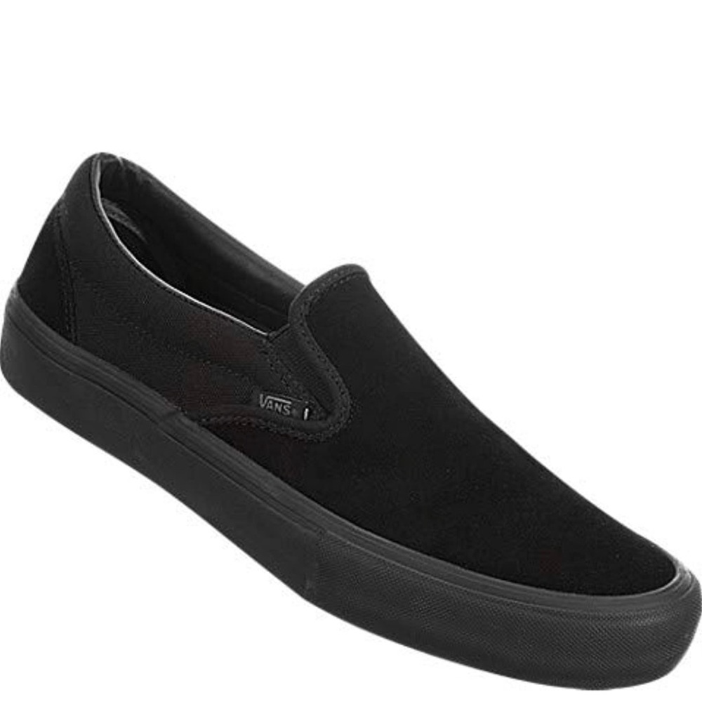 Vans Ultra Cush Black Suede Slip Ons - US Mens size 6 - Picture 2 of 8